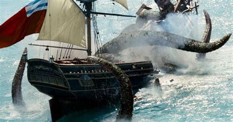pirates of the caribbean kraken|kom kraka i.